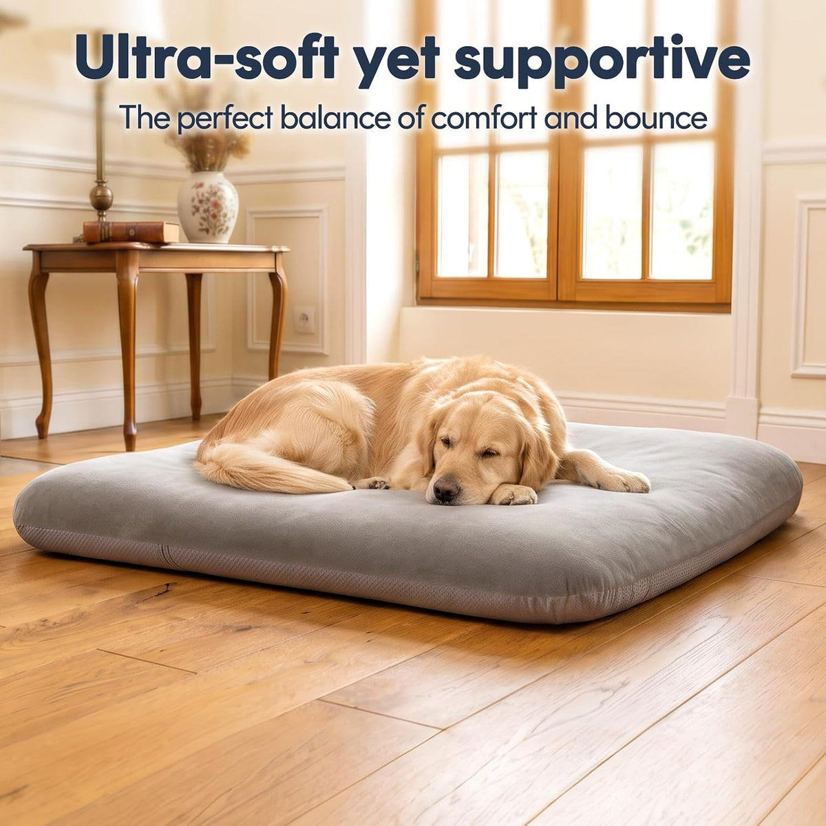 Magic Dog Orthopedic Extra Large Dog Bed 47 Inch, Super Soft XL Pet Bed