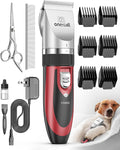 oneisall Dog Clippers Low Noise Grooming Kit for Dogs Cats Pets