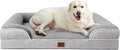 EHEYCIGA Orthopedic XXL Dog Bed, Waterproof Washable XL Big Pet Bed 46"