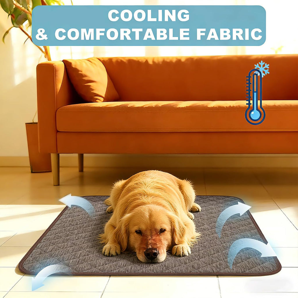 Cooling Mat for Dogs, 60''x40'' One-Way Dog Cooling Mat