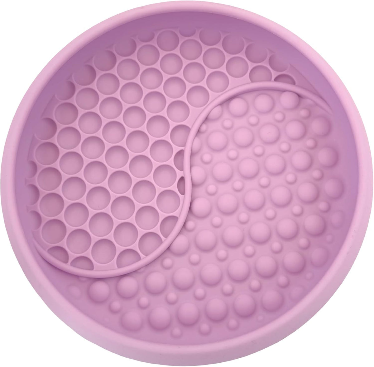 YAMI Dog Lick Bowl, Lick Mat for Dogs, Wet Food Cat Slow Feeder, Freeze Bowl, Enrichment & Puzzle Toy for Anxiety Relief, Food-Grade Silicone, Suction Cups, Dishwasher Fit, for All Breed (Light Pink)