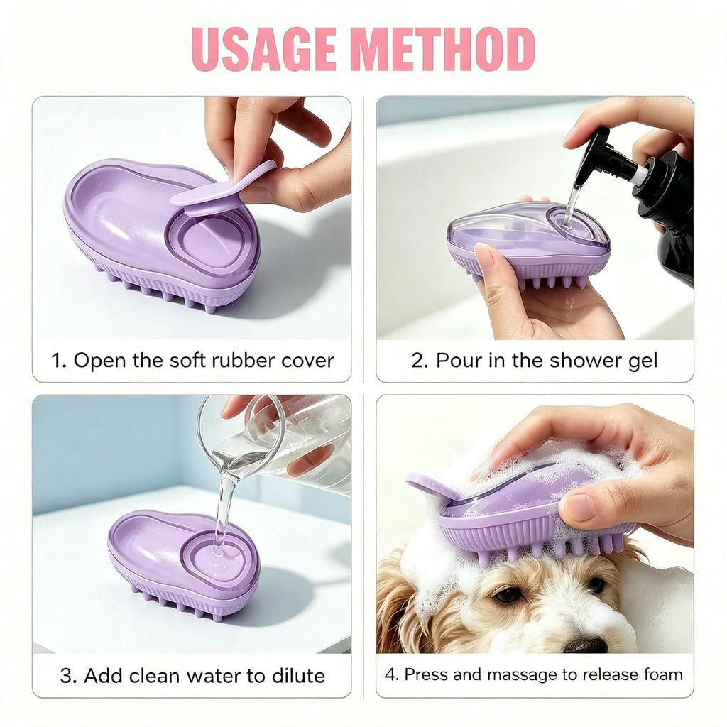 7 Pcs Cat Grooming Kit, Dogs & Cats Brush for Shedding, Dematting