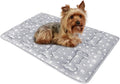 Dog Crate Mat (24" X 18"), Soft Dog Bed Pad Mat with Cute Prints