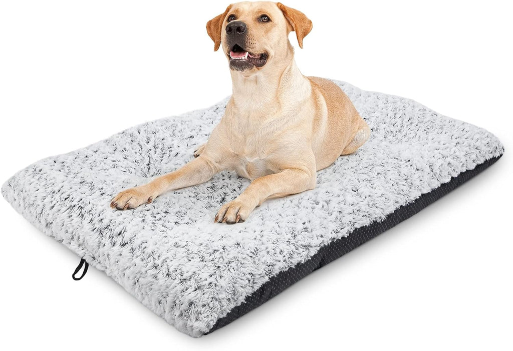 MIXJOY Dog Bed Kennel Pad Washable Anti-Slip Crate Mat for Extra Large Dogs and Cats (42-inch)