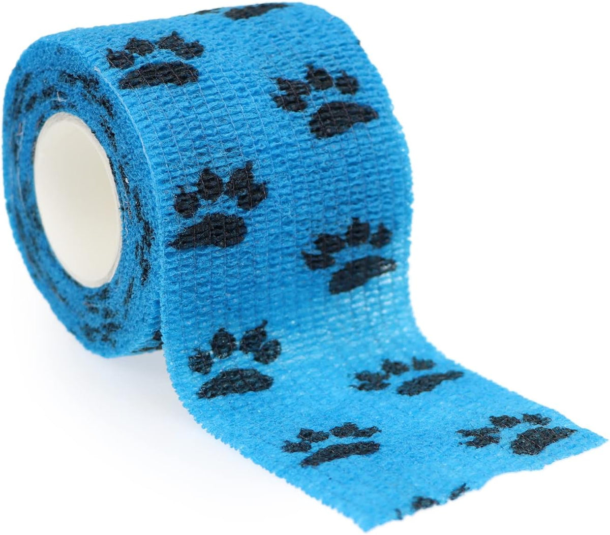 Self Adhesive Bandage Wrap Animal Cohesive Bandage Self Adherent Wrap First Aid Tape for Dogs Cats Horses Birds & Wrist Healing Ankle Sprain (2 Inch Green Set 6 Rolls)