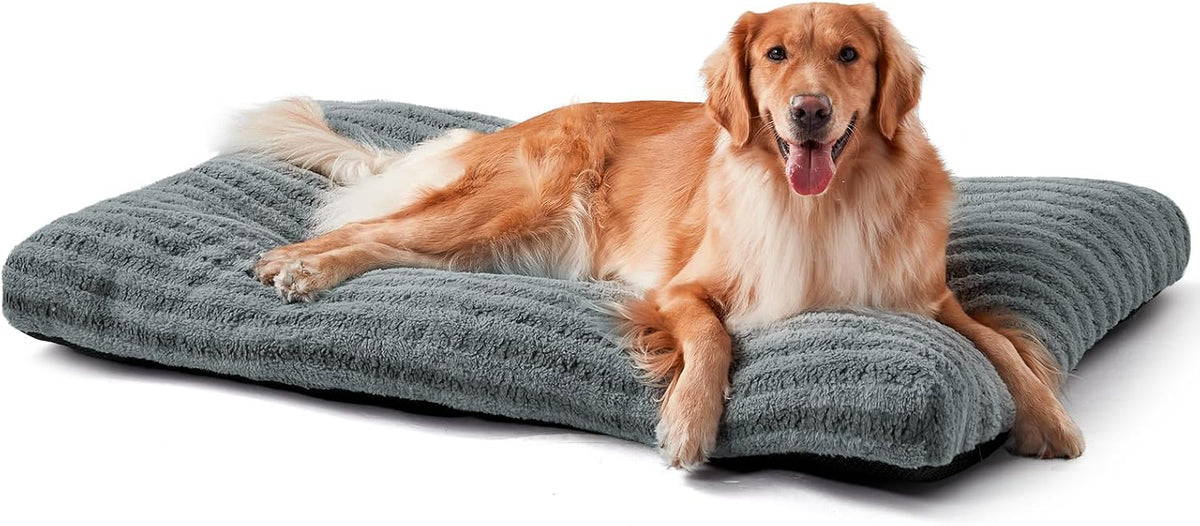 FURTIME Washable XL Dog Bed for Extra Large Dogs, Deluxe Dog Crate Beds