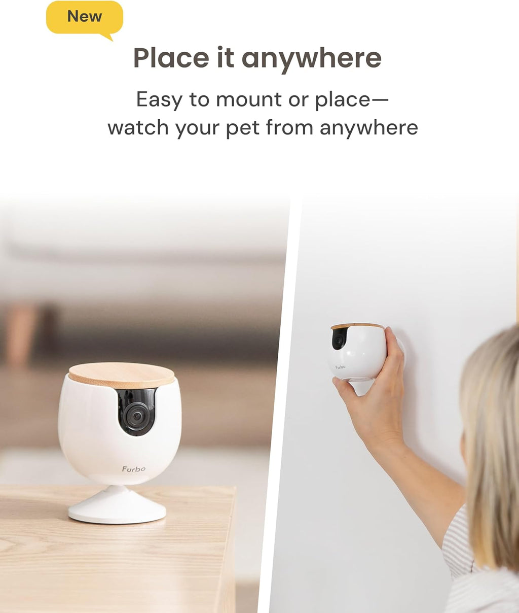 Furbo Mini Camera [Core Features, No Ongoing Cost]