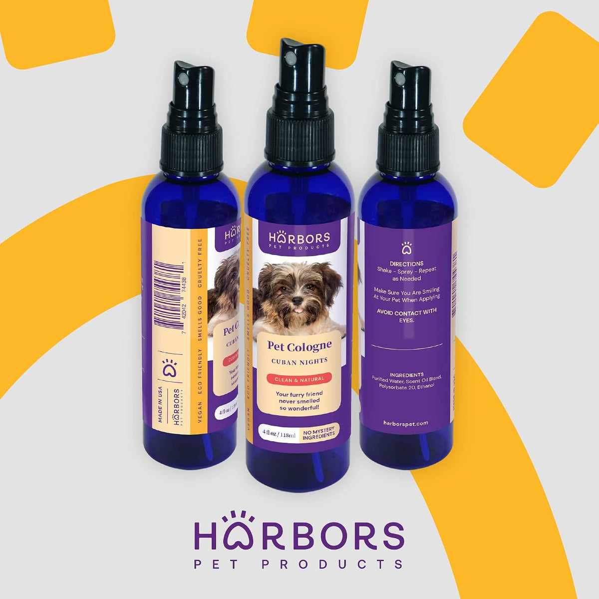 Harbor's Pet Cologne (Cuban Nights)