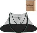 Cat Tent Outdoor, Pet Enclosure Tent Suitable for Cats and Small Animals, Indoor Playpen Portable Exercise Tent with Carry Bag(Dark Green)