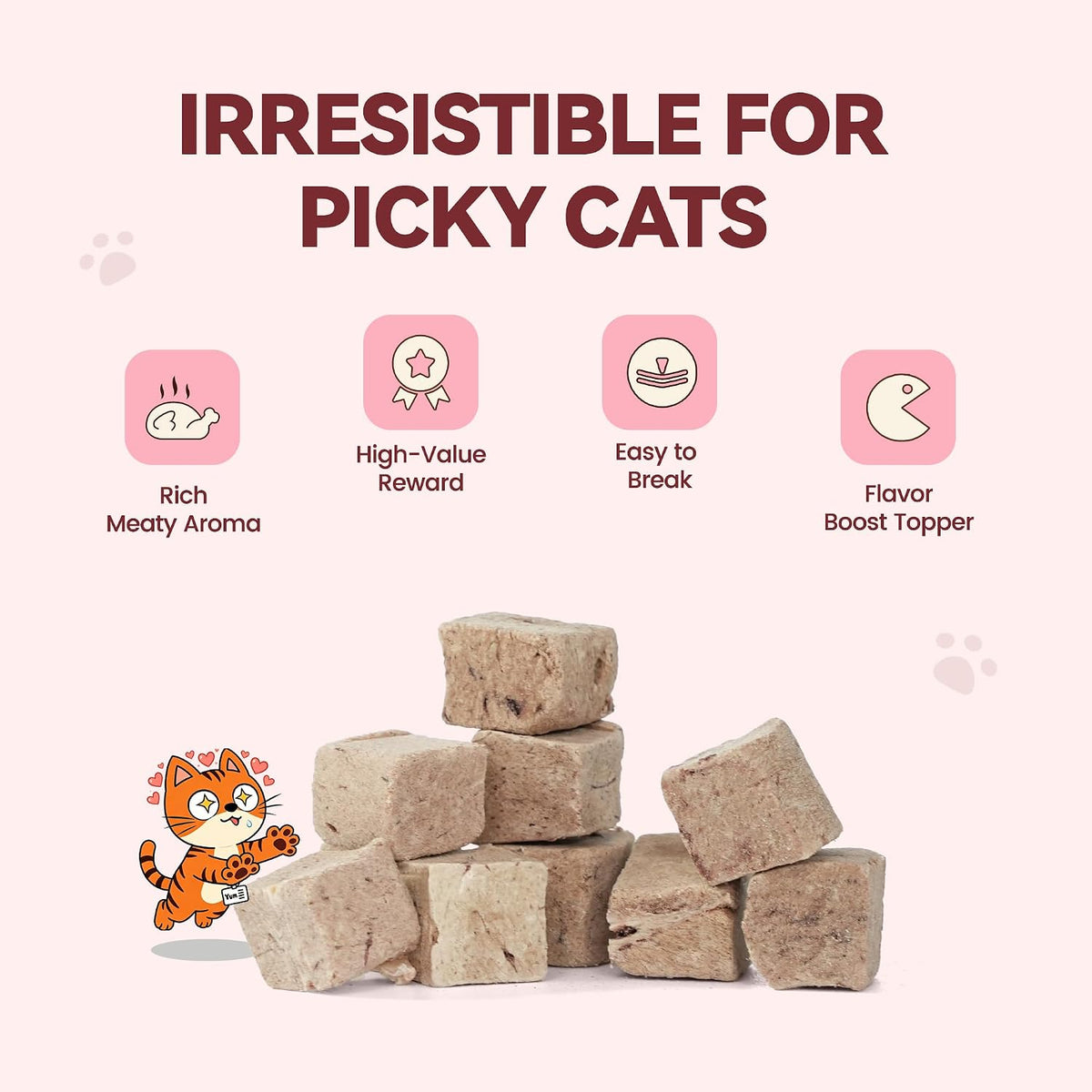 Freeze Dried Beef Liver Cat Dog Treats 2oz