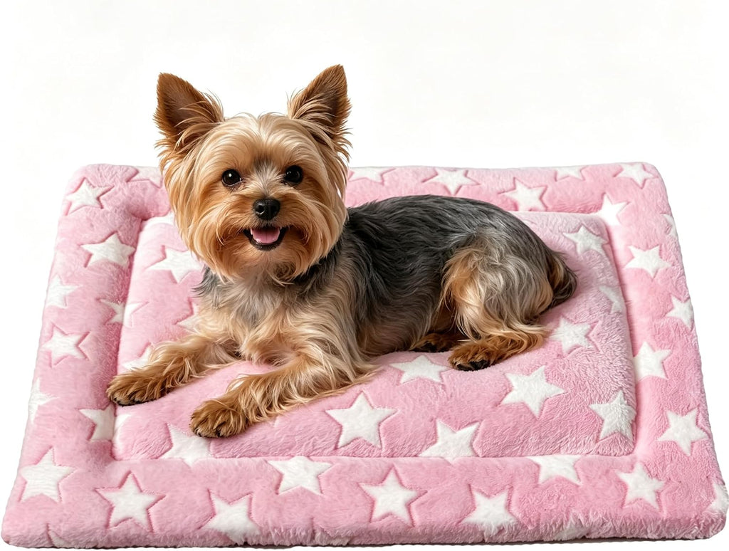 Dog Bed Mat - Soft Crate Pad for Kennel, Durable Pet Bed for Small Dogs & Cats
