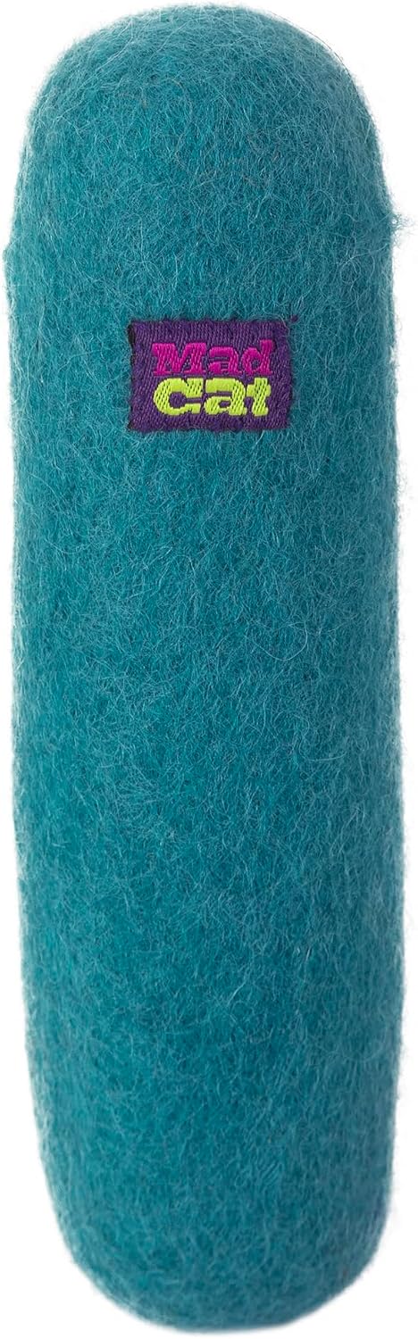 Mad Cat Wacky Wool Crinkle Kicker Catnip and Silvervine Cat Toy, Pack of 1