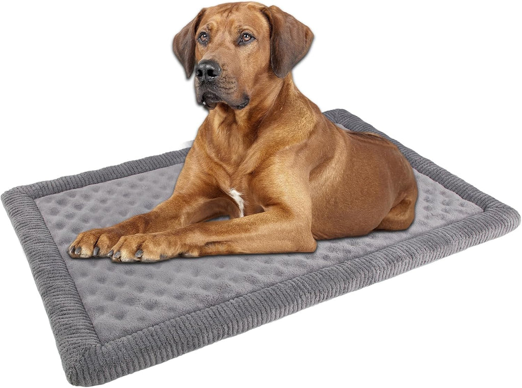 48x30 Inch Dog Crate Bed Memory Foam Large Kennel Pads for Dog Cages