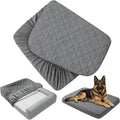 PAWFINITY XXL Waterproof Dog Bed Cover Replacement, Fitted Sheet Washable
