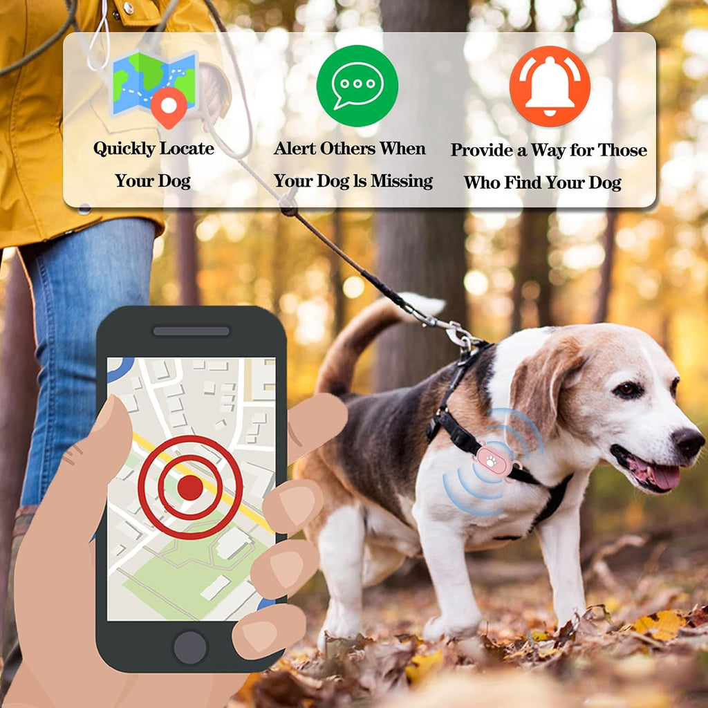 2 Pack Waterproof Dog Collar Compatible with Samsung Galaxy SmartTag2