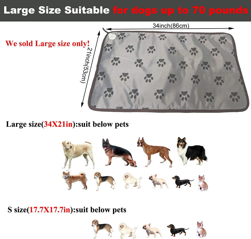 Pet Heating Pat for Dogs Cats Puppy Heating pad for whelping Box