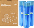 GKJ Cat Litter Refill Bags, Replaced Cat Waste Bags for Plus Litter Trash Can, 3 Rolls, 48 Bags Total, 7-Layer EVOH Odor Control, One-Pull Seal