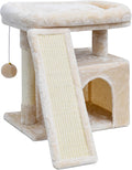 Small Cat Tree, Cat Tower with Scratching Post & Perch & Condo