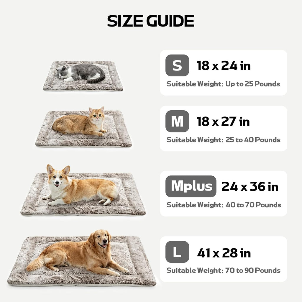 Self Warming Cat Bed Mat, Cat Beds for Indoor Outdoor Cats, Cat Heating Pad for Cats, Washable Small Dog Bed, Dual-Sided Year-Round Pet Pad for Cats Kittens Small Medium Dogs, Ideal for Crate