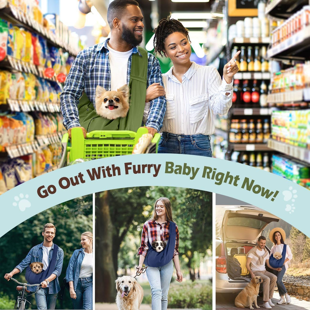 Pawaboo Small Dog Sling Carrier