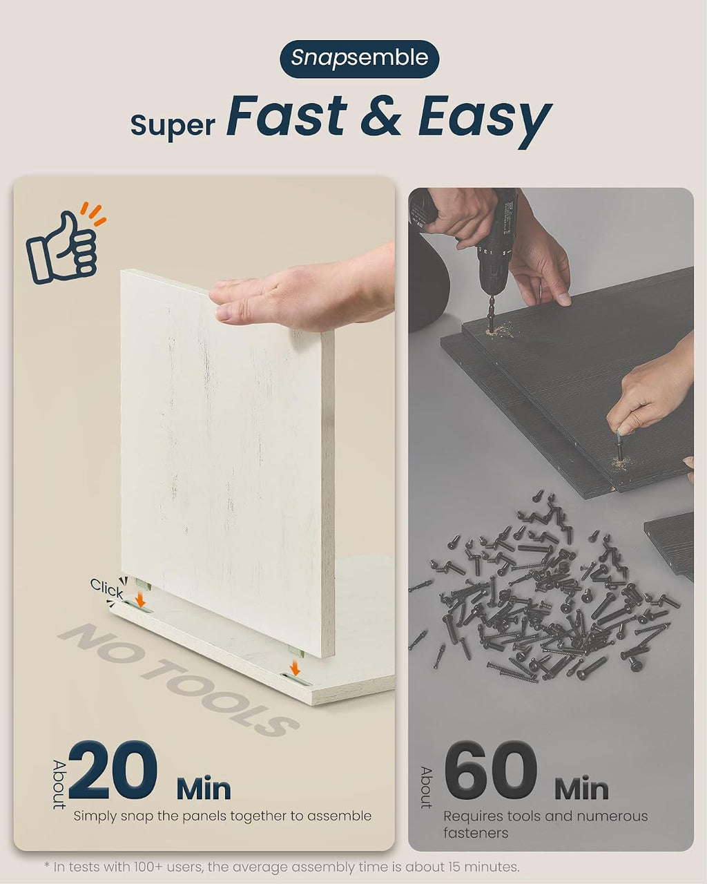 SONGMICS HOME Cat Litter Box Enclosure, Hidden Furniture