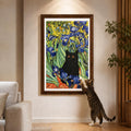 Wall Art Cat Scratcher, Framed Sisal Scratch Pad, No-Drill