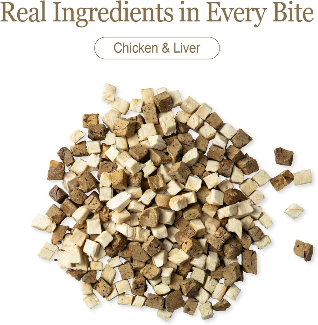 CHÉRIE Freeze-Dried Cat Treats, Chicken & Liver, 1.06 oz Bag