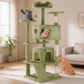 54 in Cat Tree Tower with Natural Sisal Scratching Post