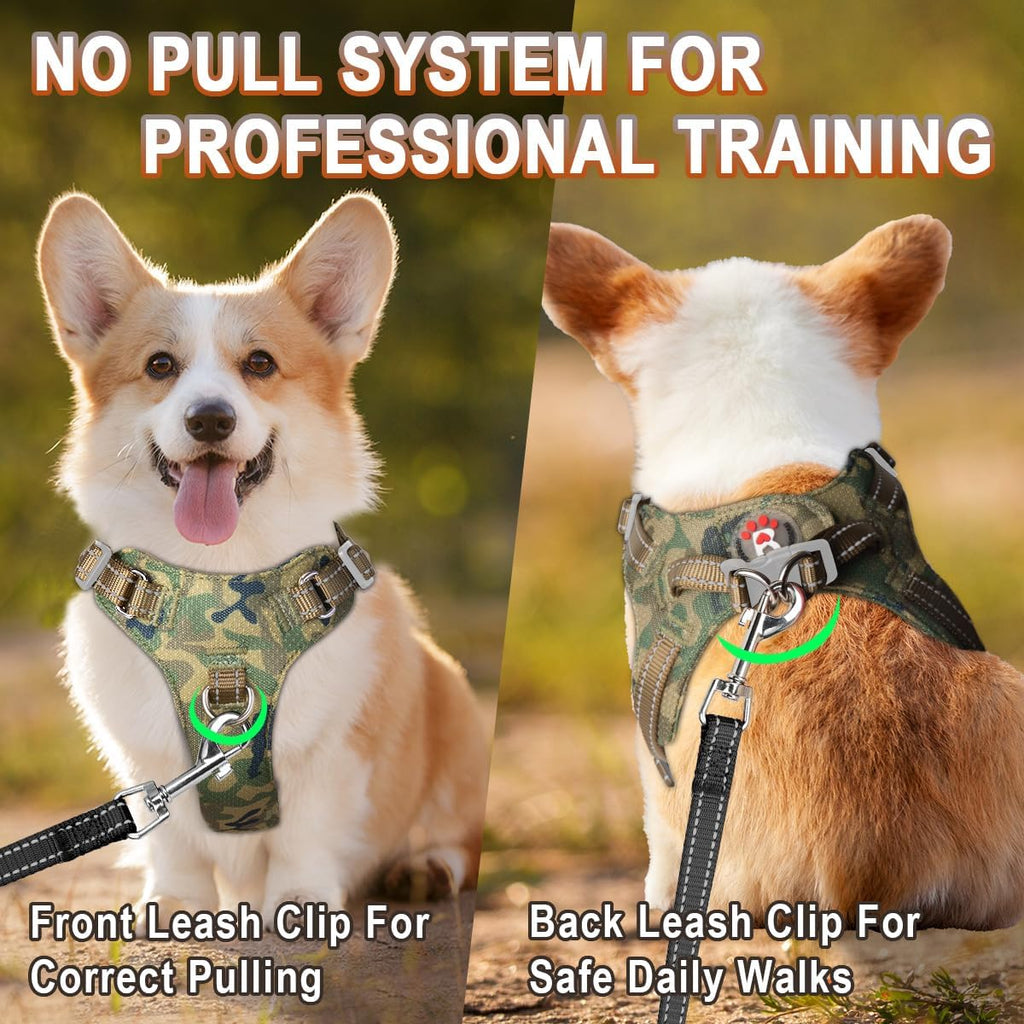 BARKBAY Small Dog Harness,No Pull Puppy Harness,Step-in Dog Vest