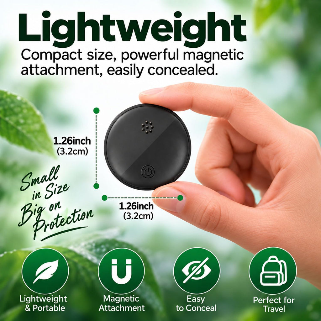 GPS Tracker for Vehicles, Magnetic Car GPS Tracking Device, Wide-Area Location Tracker for Cars, Kids, Dogs, No Subscription, No Monthly Fee, No SIM Card Required