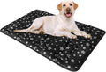 Dog Crate Mat (36" X 23"), Soft Dog Bed Pad Mat with Cute Prints