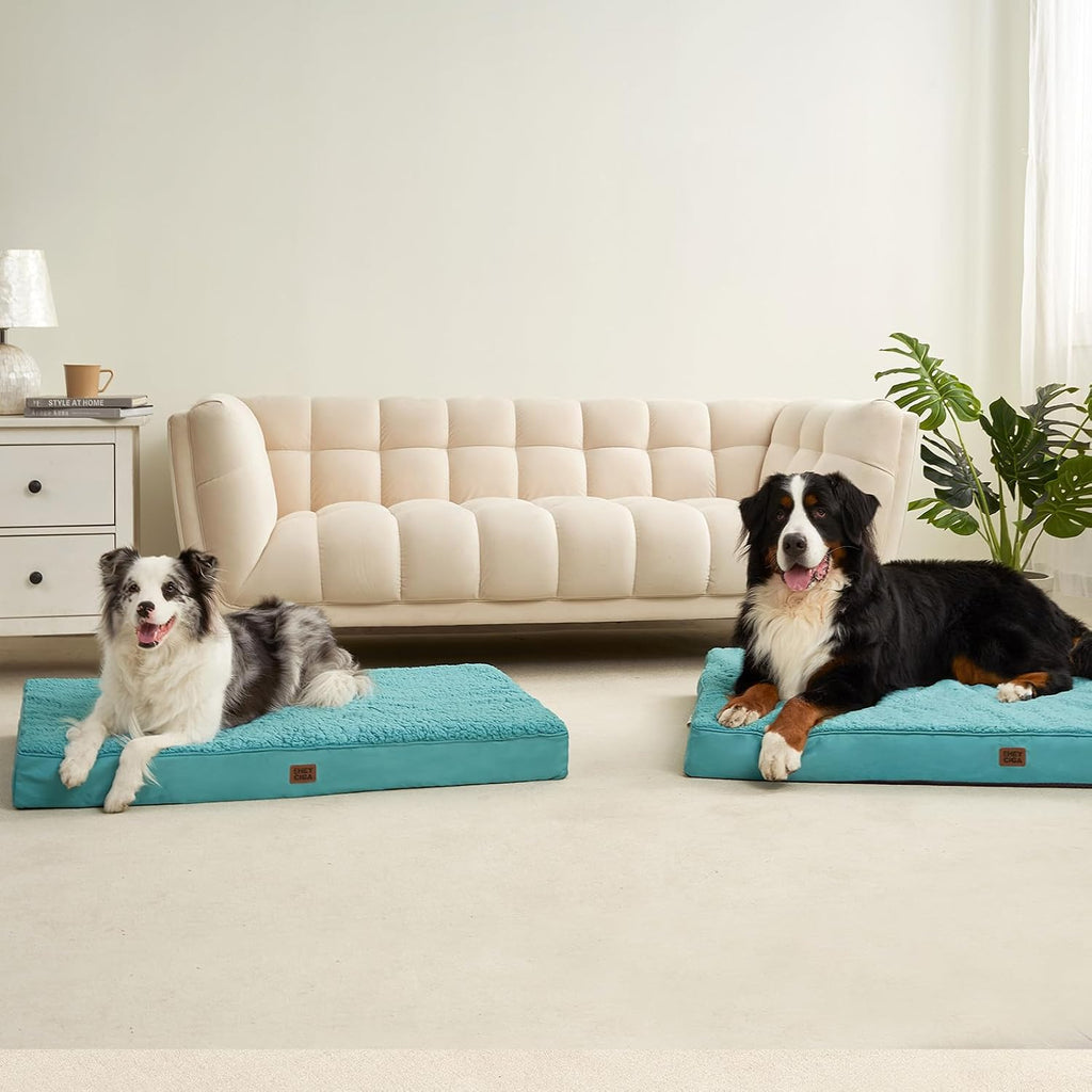 EHEYCIGA Orthopedic Dog Bed Large with Removable Washable Cover, 36x27