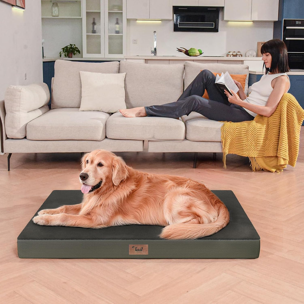 Orthopedic Waterproof Dog Bed for Small Dogs and Cats