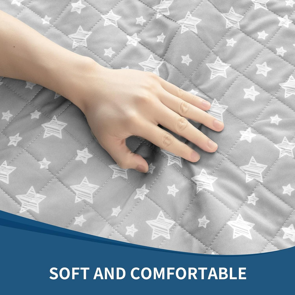 Waterproof Bed Pads Washable 34"x76" 2 Pack | Absorbent Chuck Pads for Incontinence, Waterproof Mattress Protector for Seniors, Bedwetting Kids, Hospitals, Pets