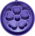SodaPup Flower Design Enrichment Bowl – Durable Slow Feeder Bowl Made in USA from Non-Toxic, Pet-Safe, Food Safe Material for Mental Stimulation, Slowing Down Eating, Healthy Digestion, & More