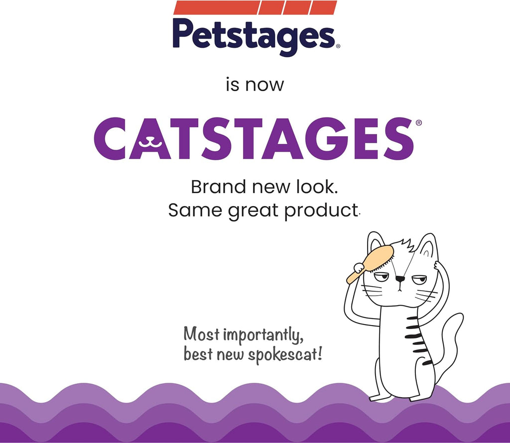 Catstages Kitty Slow Feeder Bowl for Cats & Kittens, 3/4 Cup, Green, 5"