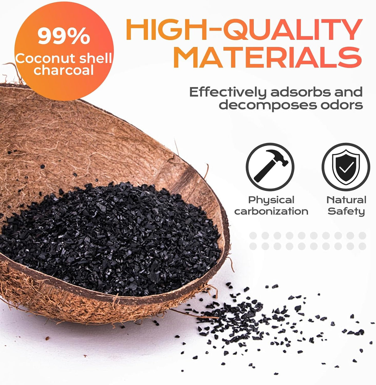 12 Packs Cat Litter Box Deodorizer Refills Compatible with Whisker OdorTrap Pod Accessories Filter, Eliminates Odors, Activated Charcoal Odor Absorber (Unscented)