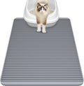 Filmicy Silicone Cat Litter Mat - 31' x 23' Waterproof Large Kitty Mat, Non-Slip, Durable, Easy Clean & Washable Cat Litter Tray Mat for Scatter Control