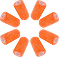 3 Inch Vet Wrap Tape Bulk (Orange) (Pack of 6) Self Adhesive Adherent Adhering Flex Bandage Grip Roll for Dog Cat Pet Horse