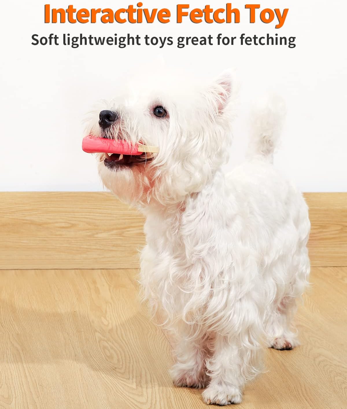 SCHITEC Squeaky Puppy Toys, 4 Pack Latex Toy for Small Dogs Puppies