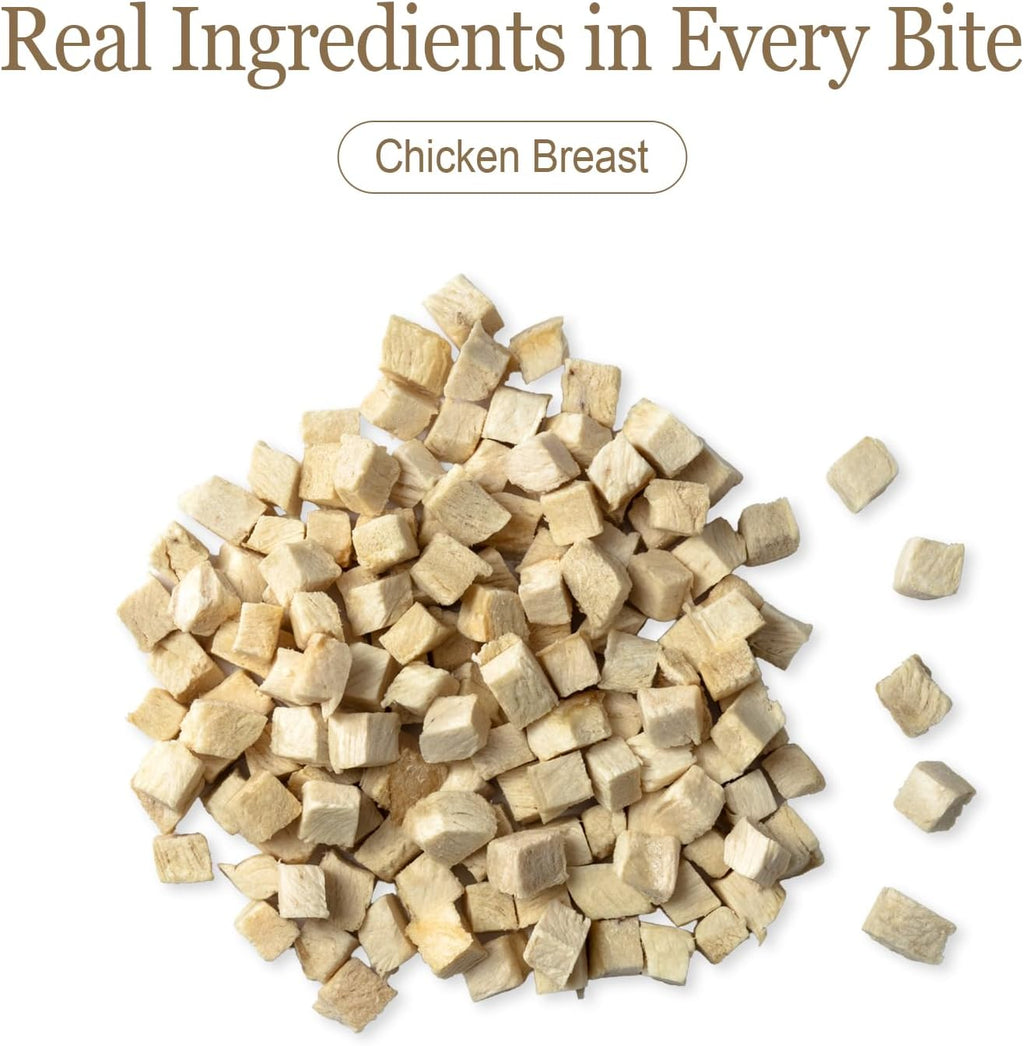 CHÉRIE Freeze-Dried Cat Treats, Chicken Breast, 1.06 oz Bag