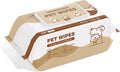 100 Coconut Oil Dog Wipes for Paws and Butt Large Thick Puppy Wipes for Dogs Face and Body Dog Wipes Cleaning Deodorizing Cat Wipes Cleaning Fur and Butt Big Doggie Wipes Doggy Wipes Bum Dog Ear Wipes