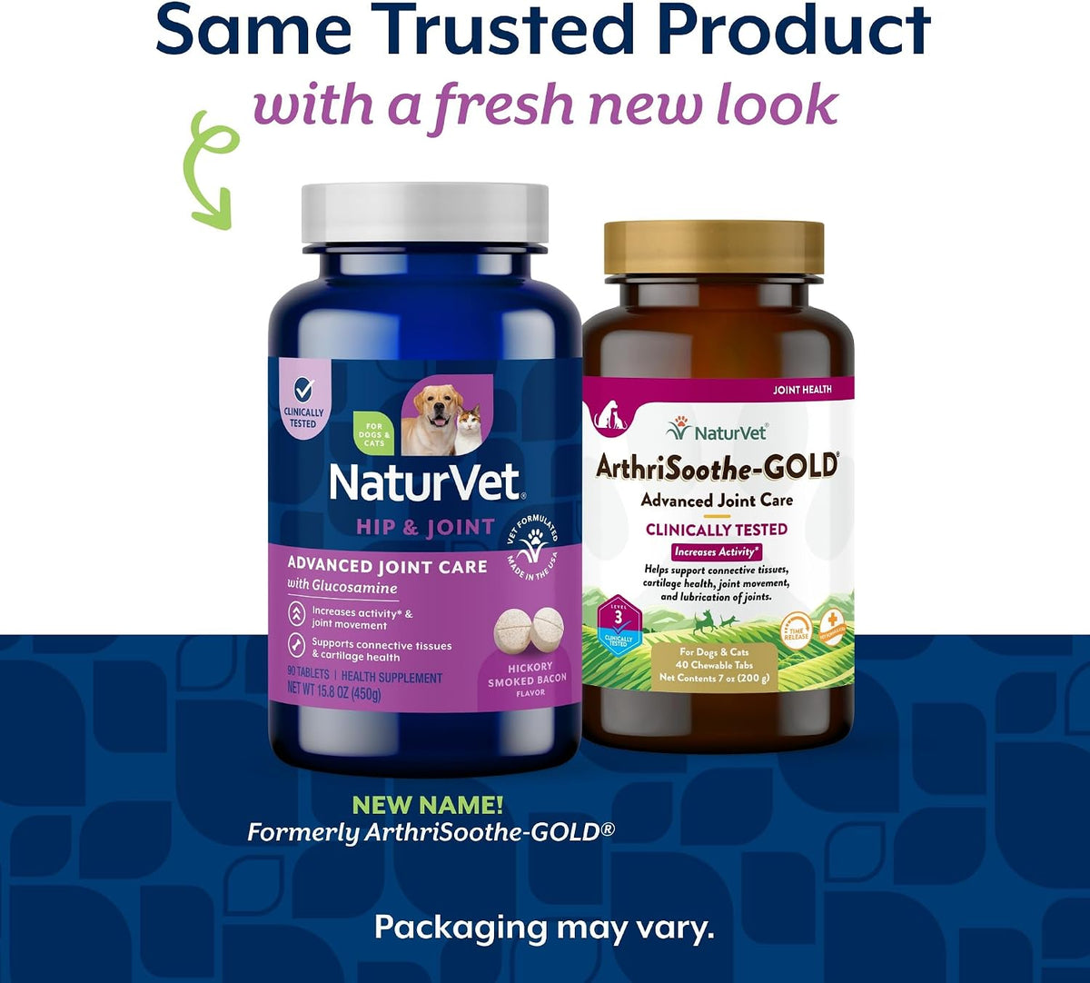 NaturVet ArthriSoothe-Gold Level 3, MSM and Glucosamine for Dogs and Cats