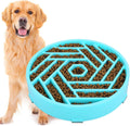 TOBYTO Slow Feeder Dog Bowls Large Medium Breed,Anti-Choking Slow Eating Dog Food Bowl,Non Slip Pet Slower Food Feeding Bowls Large Puzzle Slow Feeder Bloat Stop Maze Dog Dishes,Blue