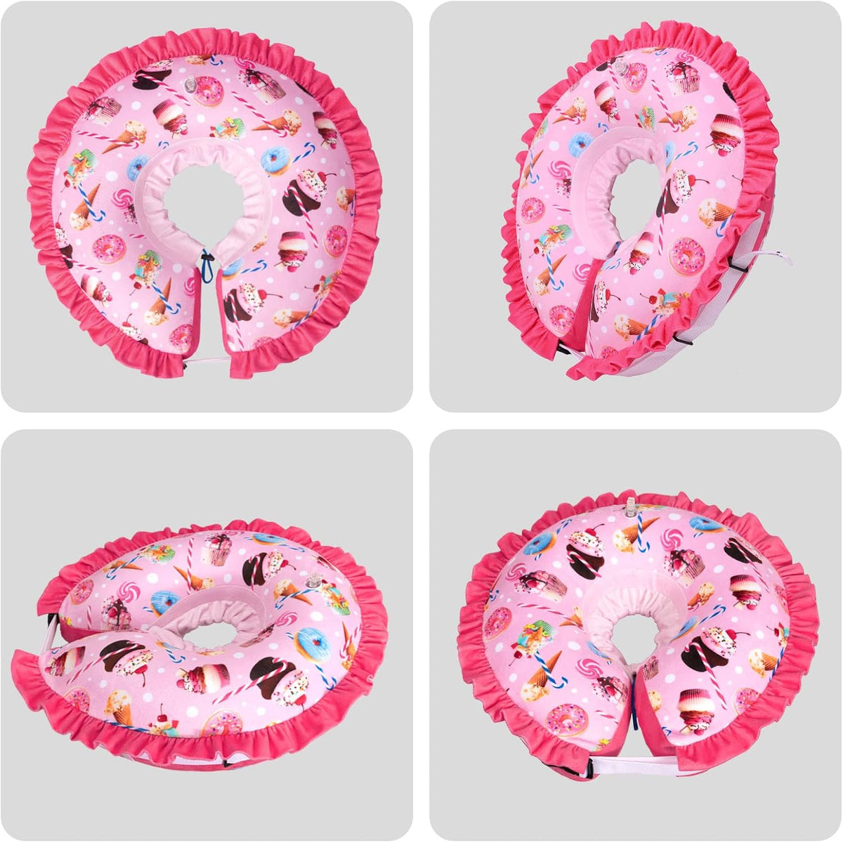 CuteBone Dog Recovery Cone for Small Medium Dogs & Cats