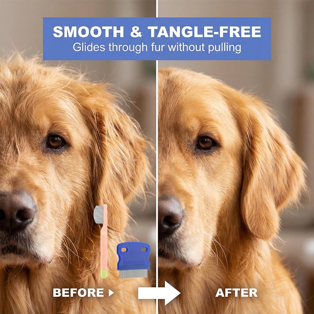 Dog & Cat Tear Stain Remover Comb
