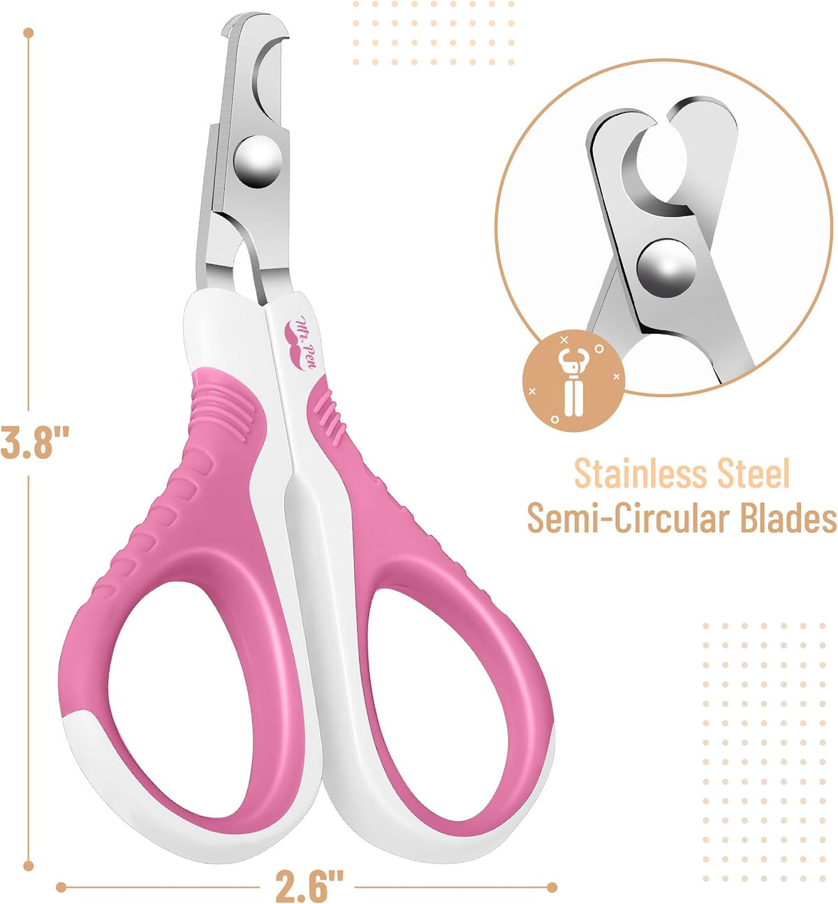 Mr. Pen- Cat Nail Clipper, Stainless Steel