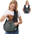 FURTIME Dog Sling Carrier, Puppy Sling for Small Dogs Up to 16 lbs