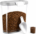 Airtight Dog Cat Food Storage Container 10 Lbs, Slim Tall Pet Food Bin