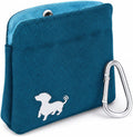 Pocket Sized Dog Treat Pouch - Treat Pouches for Pet Training - Dog Treat Pouch with Magnetic Closure - Dog Walking Treat Bag for Dog Training - Turquoise